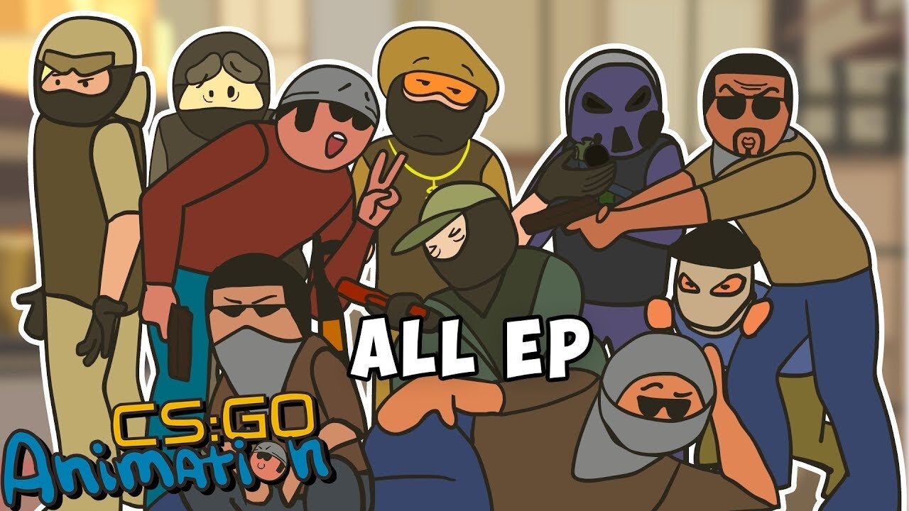 CS:GO - FUN ANIMATION(COUNTER-STRIKE PARODY)