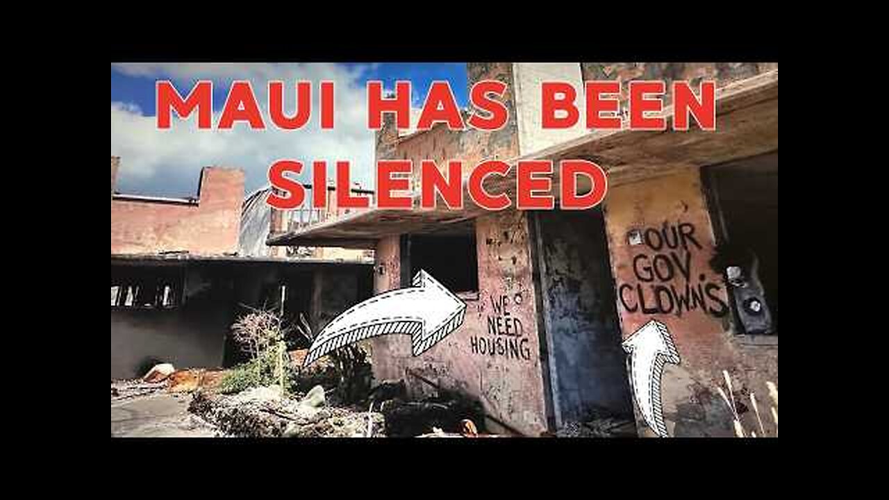 Maui Silenced While The Lahaina Fire Anomalies Speak Loudly | Spinnaker Walk Through