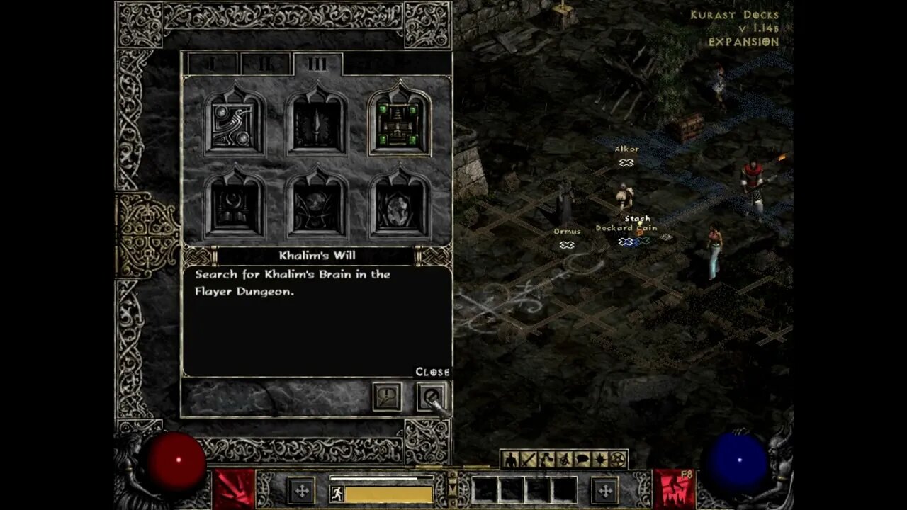 Diablo 2: Lord of Destruction - Necromancer Playthrough - Part 14: Khalim's Eye