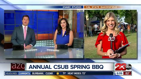 Live weather at CSUB Spring BBQ
