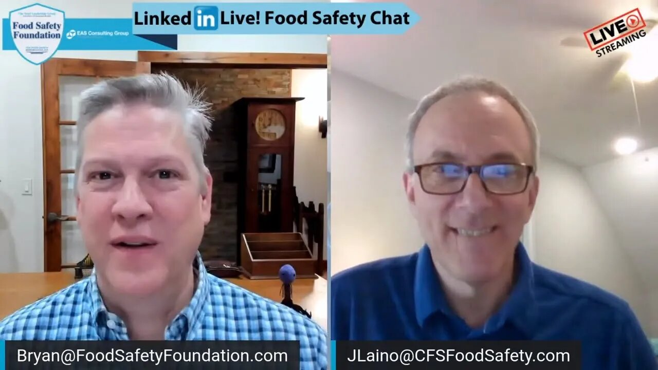 Episode 42: Food Safety Chat - Live! 090321