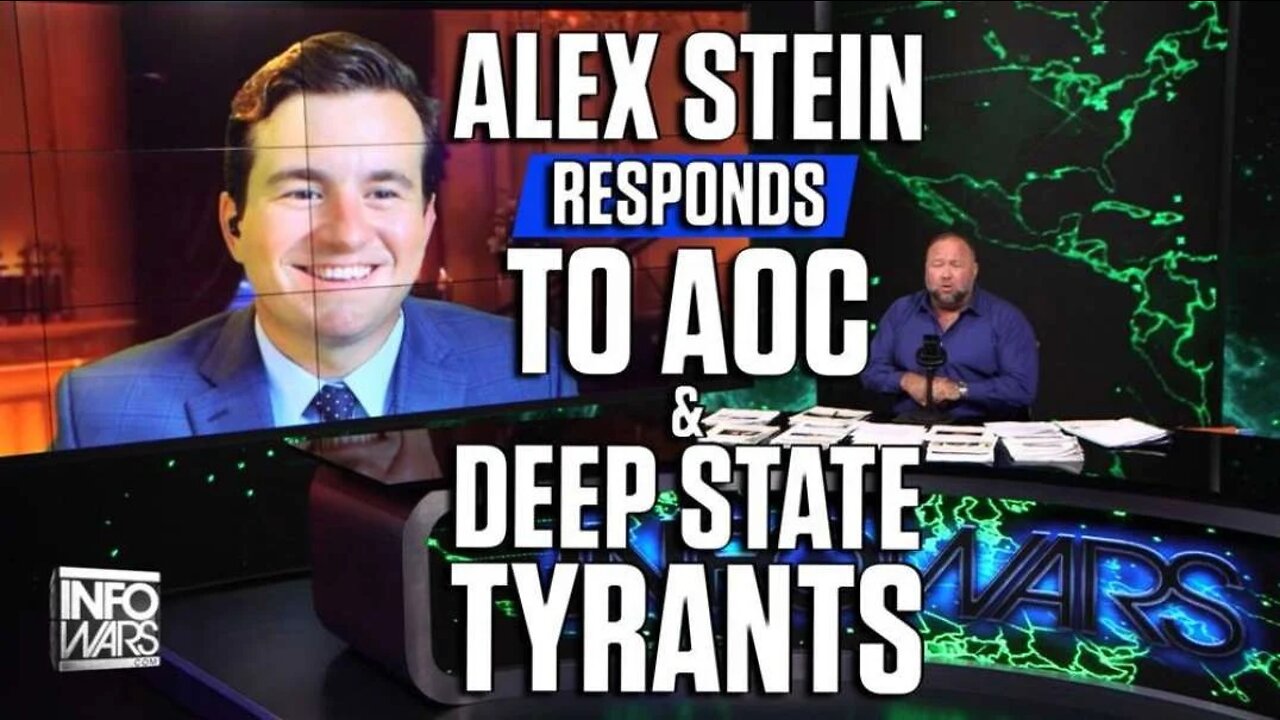 Alex Stein Responds To Deep State Martial Law Plans And Latest AOC Attacks