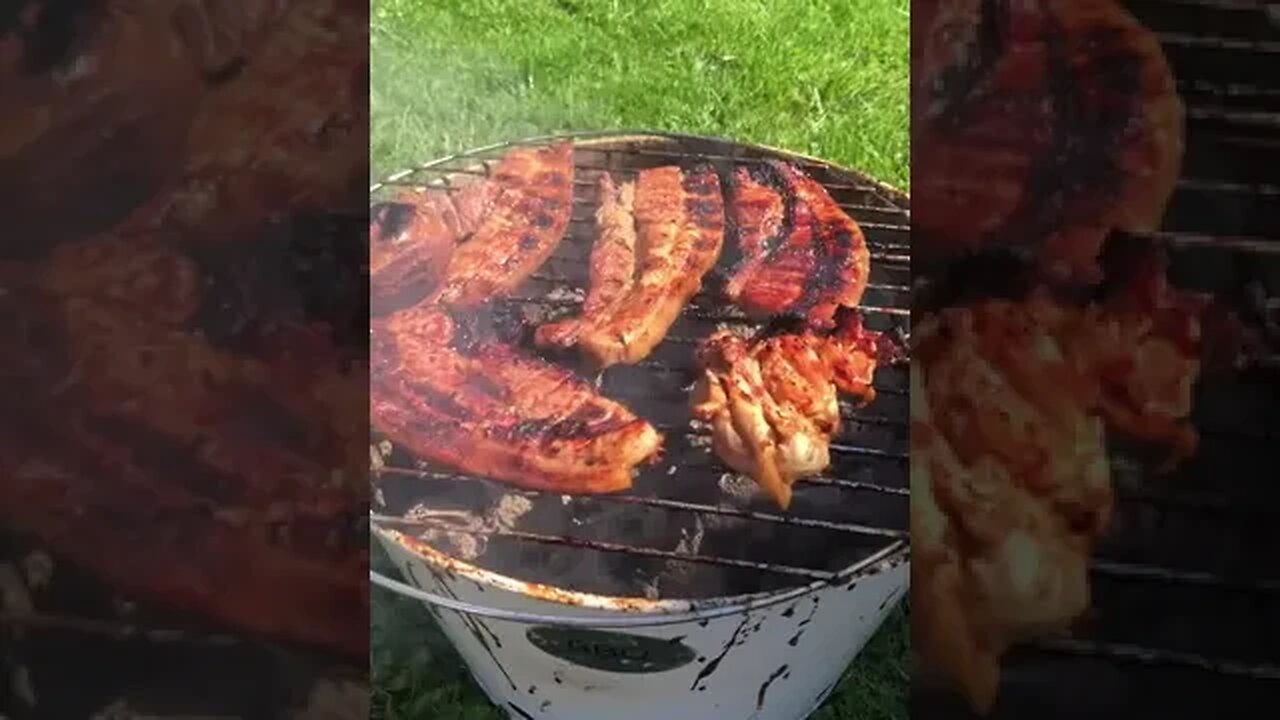 Barb-q yummy meat- lets eat