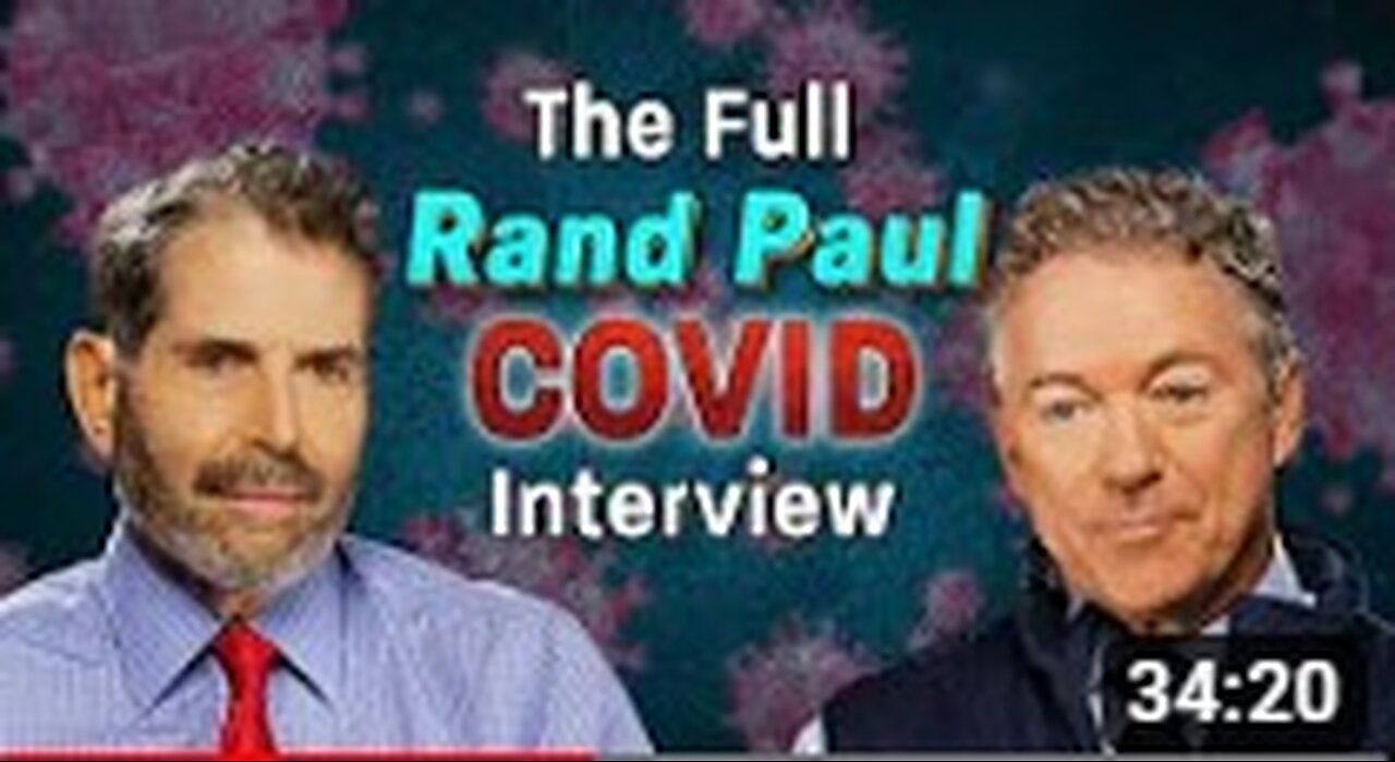 Senator Rand Paul MD: On Covid, the Lab Leak, and Anthony Fauci - John Stossel 11.14.2023