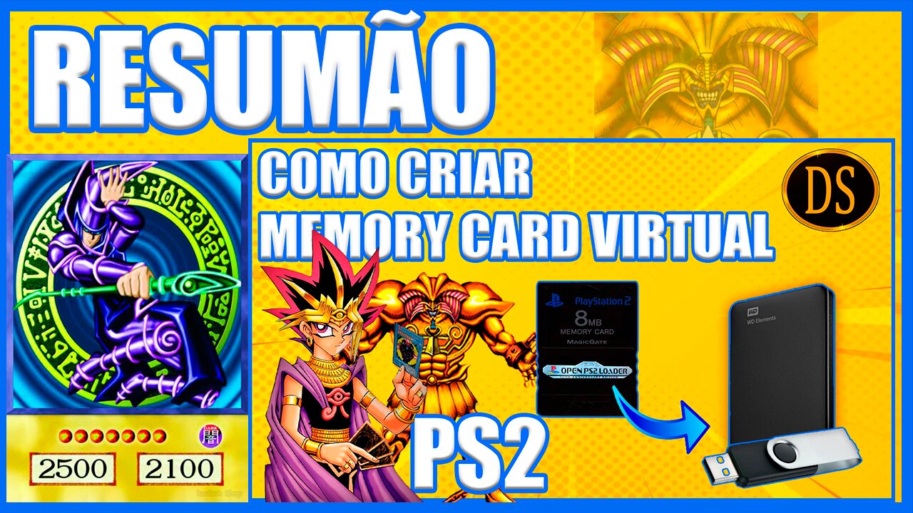 RESUMO MEMORY CARD VIRTUAL PS2