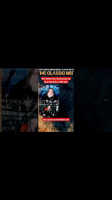 Why Motley Crue Reinventing Themselves Would Be A BAD Idea! #motleycrue #heavymetal