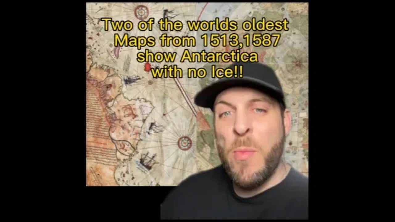 Two Maps from the 1500's show Antarctica with NO ICE! Along with strange creatures! #nightgod333