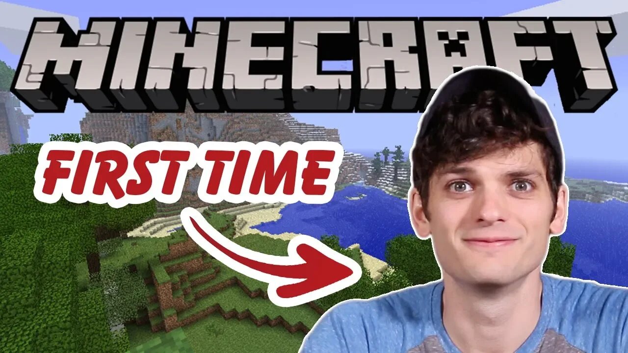 28 year old homeschooler plays MINECRAFT for first time