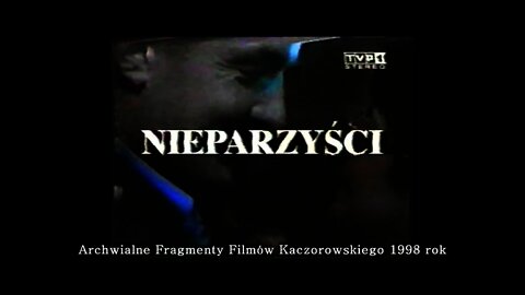 NIEPARZYŚCI - PRZEDSTAWILIŚMY METODY PRACY, W TERAPII BLOKAD EMOCJONALNYCH /1998 ©TV IMAGO