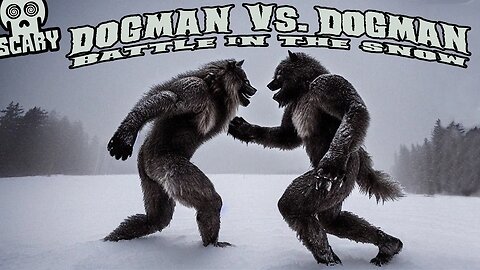 Dogman Vs. Dogman: Snow Battle in Wisconsin