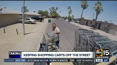 Phoenix looking to double price on stray shopping carts