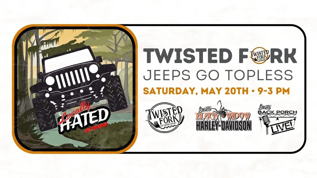 Twisted Fork Jeeps Go Topless