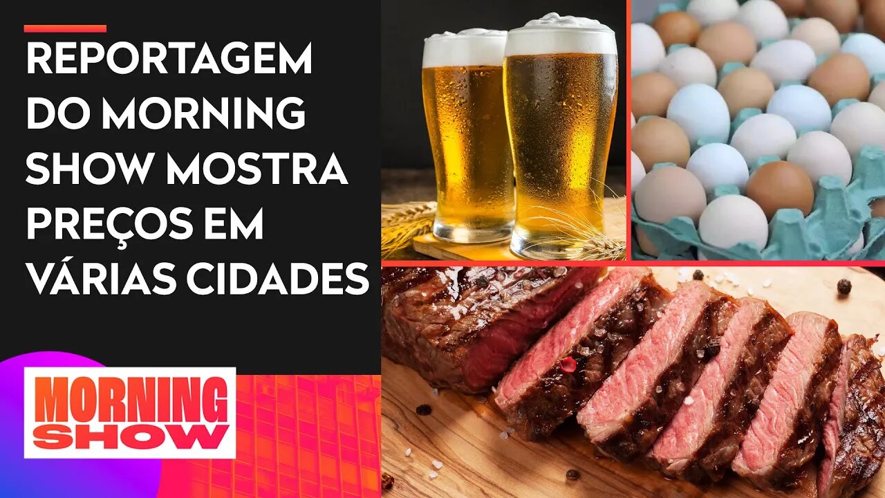 Saiba como está o preço da carne, cerveja e ovos nos supermercados