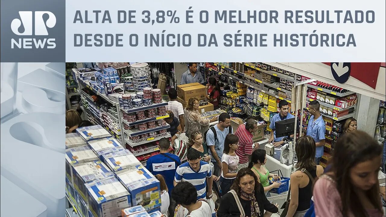 Vendas do varejo batem recorde e registram maior alta no mês de janeiro em 23 anos