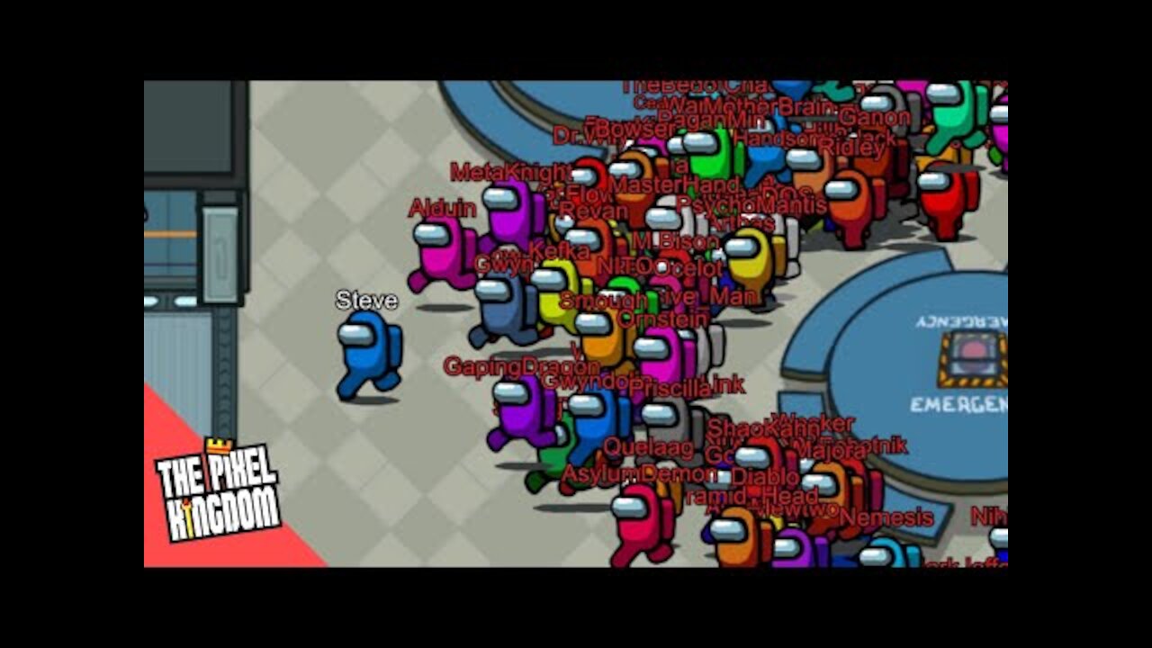 AMONG US but with 99 IMPOSTORS :O