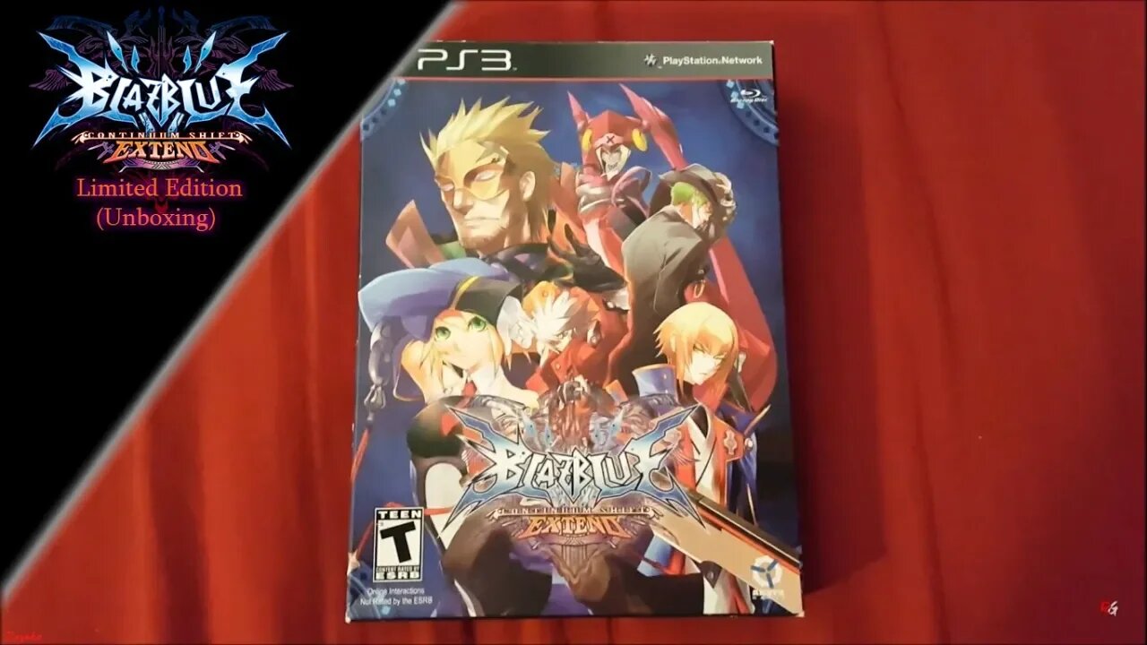 BlazBlue: Continuum Shift Extend Limited Edition (Unboxing)