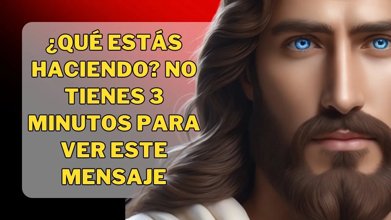 ✝️Dios pregunta ¿Qué estás haciendo 🙏 para los que no tienen 3 minutos para ver este mensaje 💕