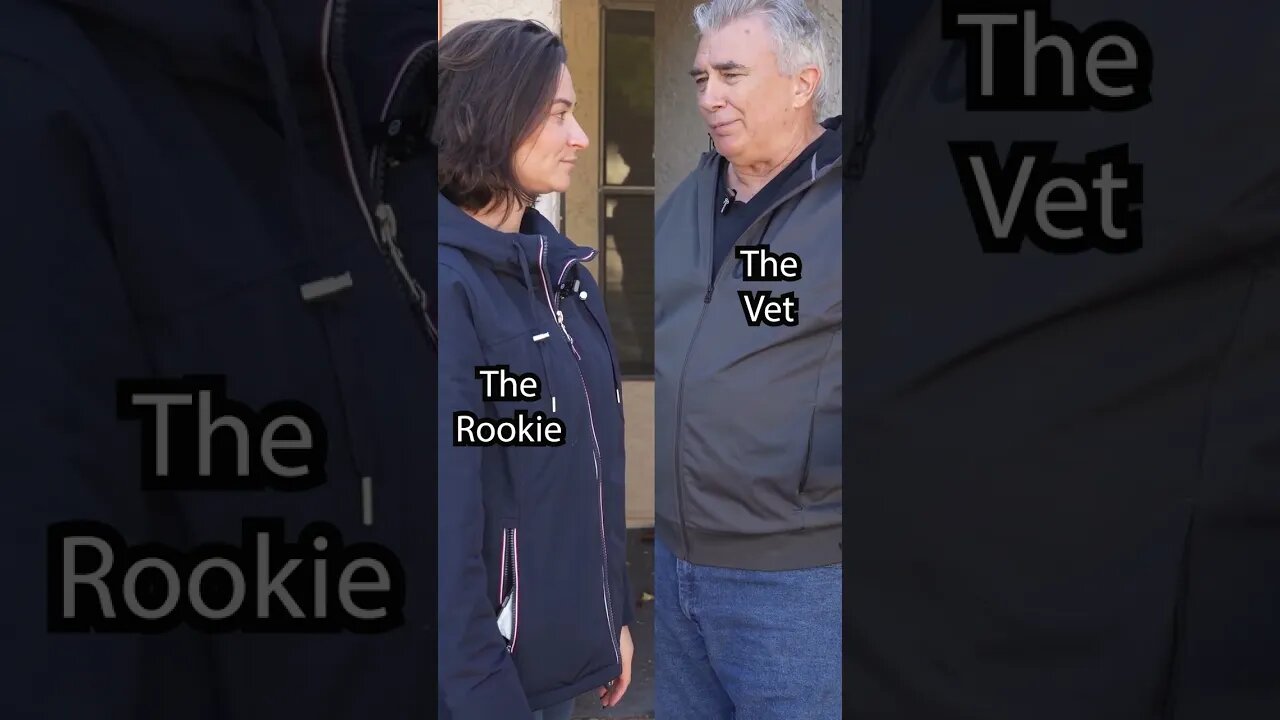 The Rookie vs The Vet✊💪✌👌