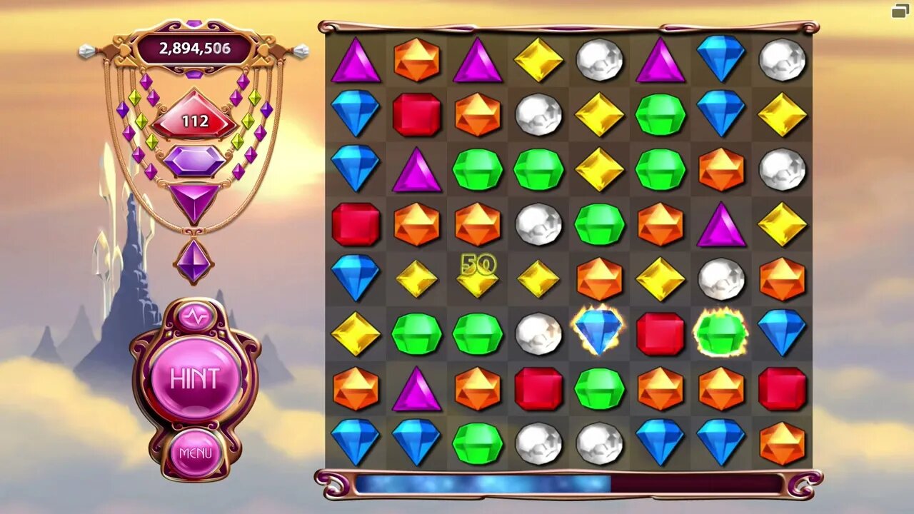 Bejeweled 3 - Endless Zen - Level: 112