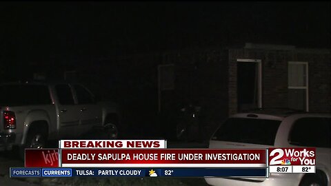 One dead in Sapulpa house fire