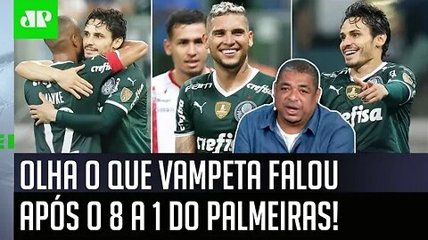 "NÃO TEM ESSA, velho! O Palmeiras..." Vampeta EXALTA o Verdão após 8 a 1 HISTÓRICO!