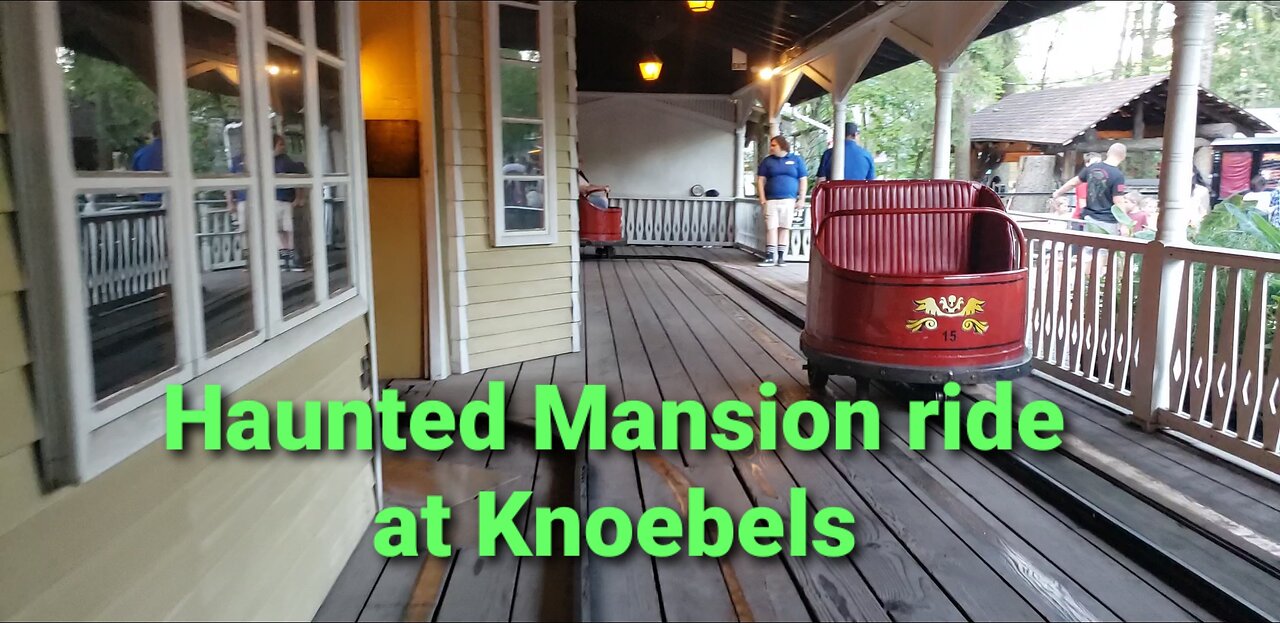 Haunted Mansion Ride at Knoebels