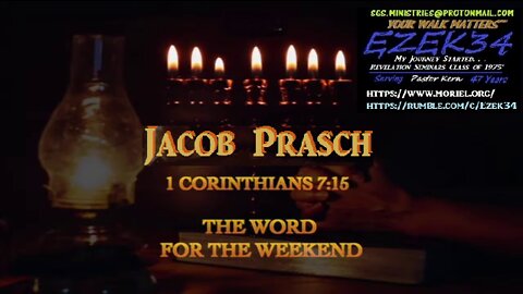 1 Corinthians 7_15_WORD FOR THE WEEKEND- Jacob Prasch