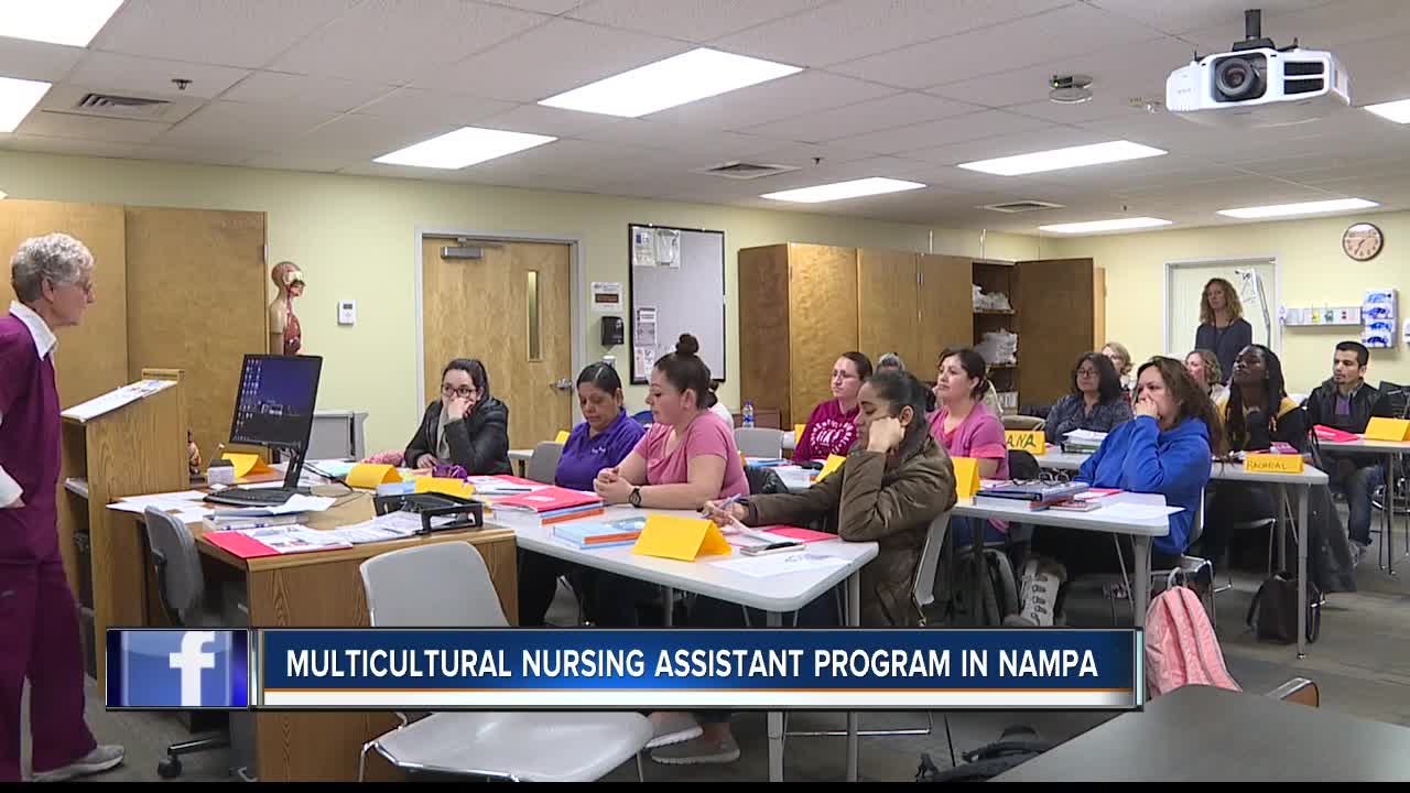 Multicultural nursing assistant training offered in Nampa