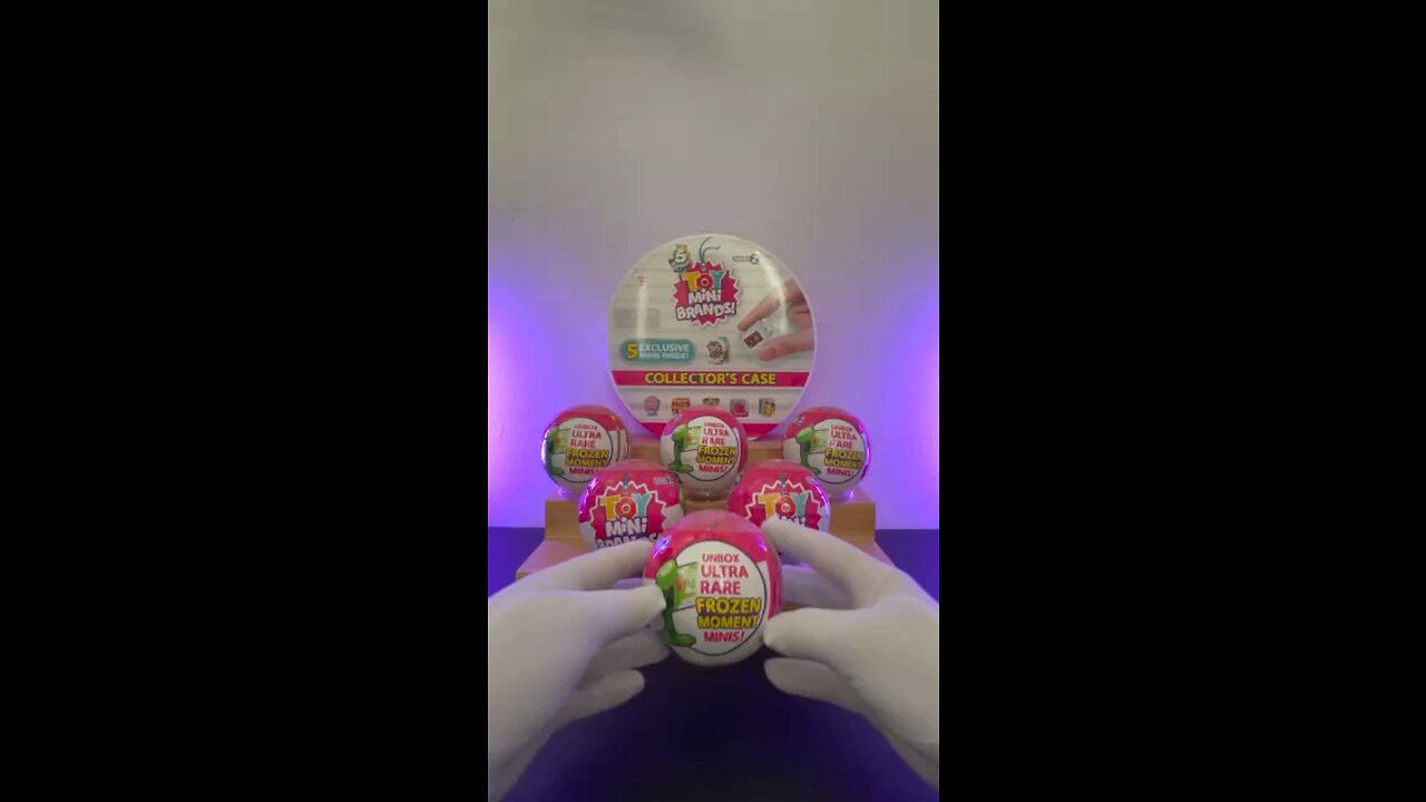 TOY MINI BRANDS SERIES 2 🤩 What are you Looking forward? ULTRA RARE FROZEN MOMENTS #asmr #shorts