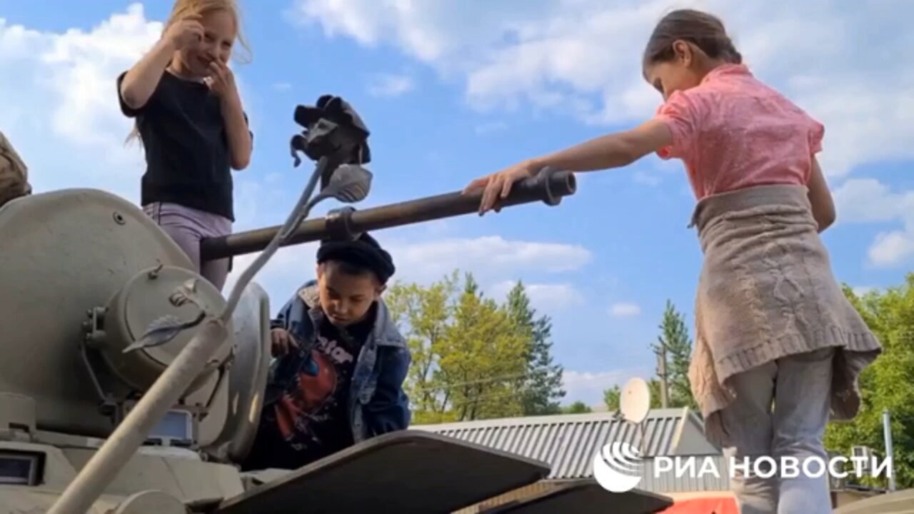 ロシアの車両が鹵獲される瞬間