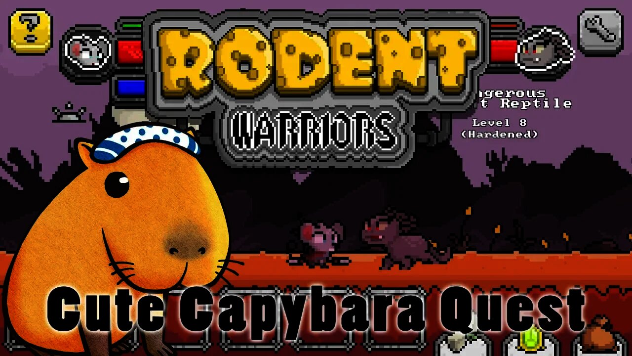 Rodent Warriors - Cute Capybara Quest