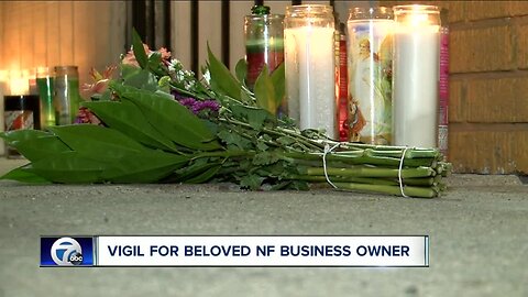 Vigil held for beloved Niagara Falls business owner