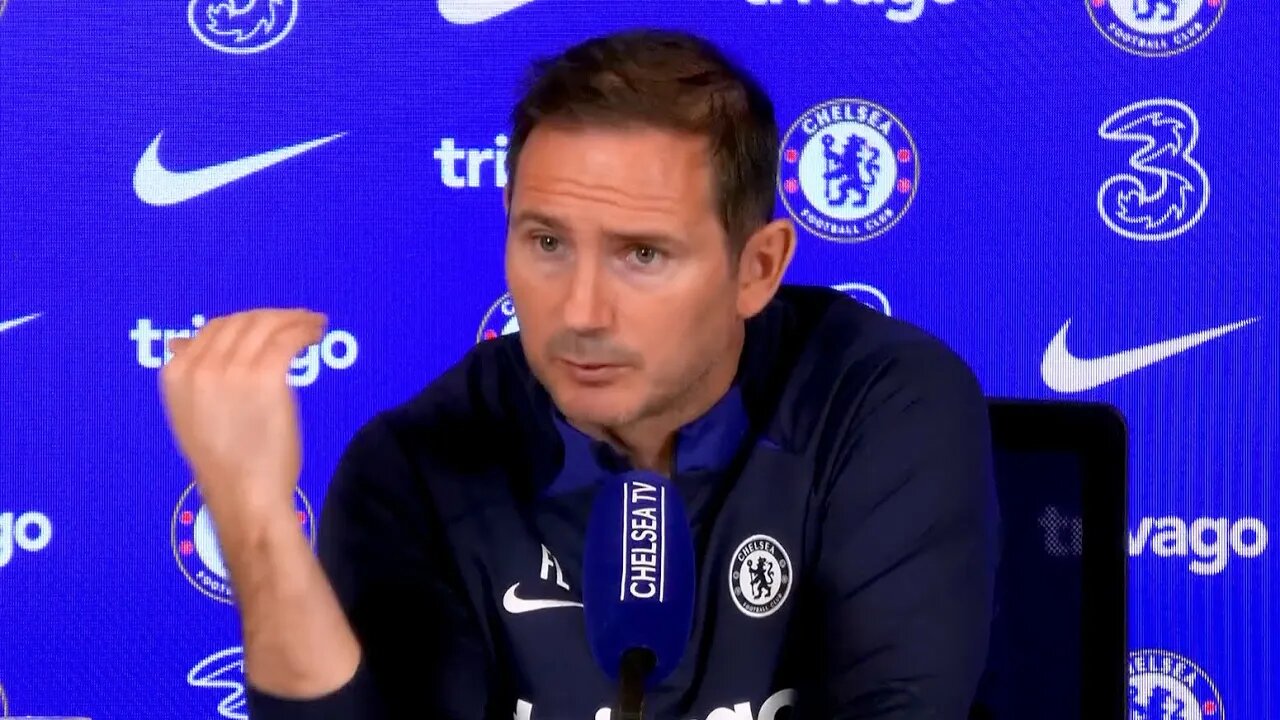 Season over? 'It feels like it with the TONE OF YOUR QUESTION' | Frank Lampard | Chelsea v Brentford