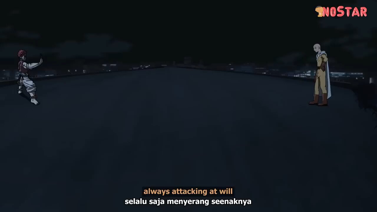 Saitama vs Demon Slayer animation 🔥