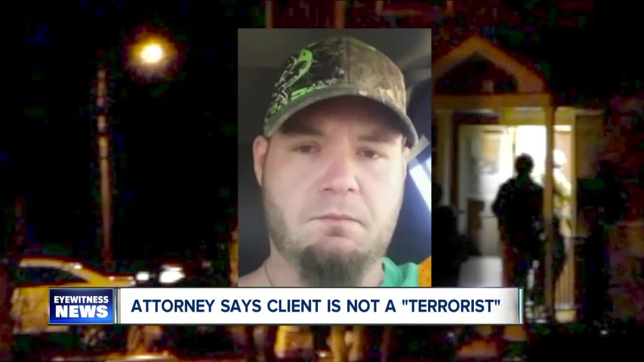 Attorney claims his client is not a terrorist