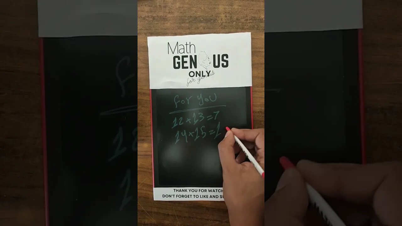 solve the brainteaser genius math