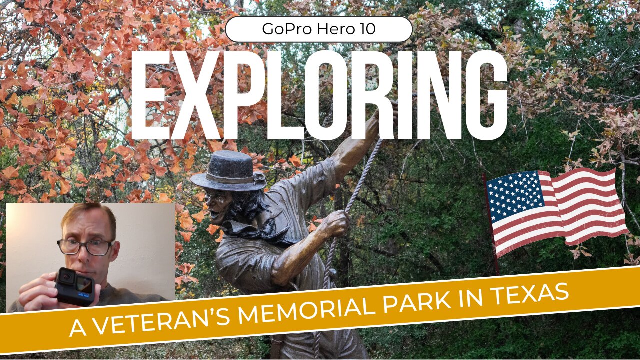 Exploring a Veteran's Park in Texas