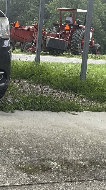 Neighbors Are Making Hay 🚜 Chamberlin Family Farms #tractor #hay #farming #homesteading