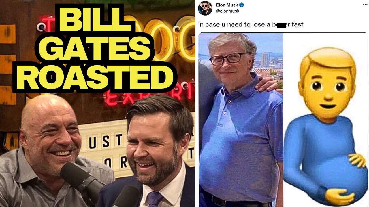 Joe Rogan And JD Vance ROAST Bill Gates