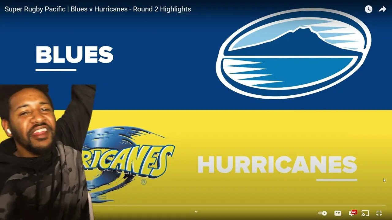 SUPER RUGBY PACIFIC | BLUES VS HURRICANES | Round 2 Highlights | REACTION!!! [FIXED]