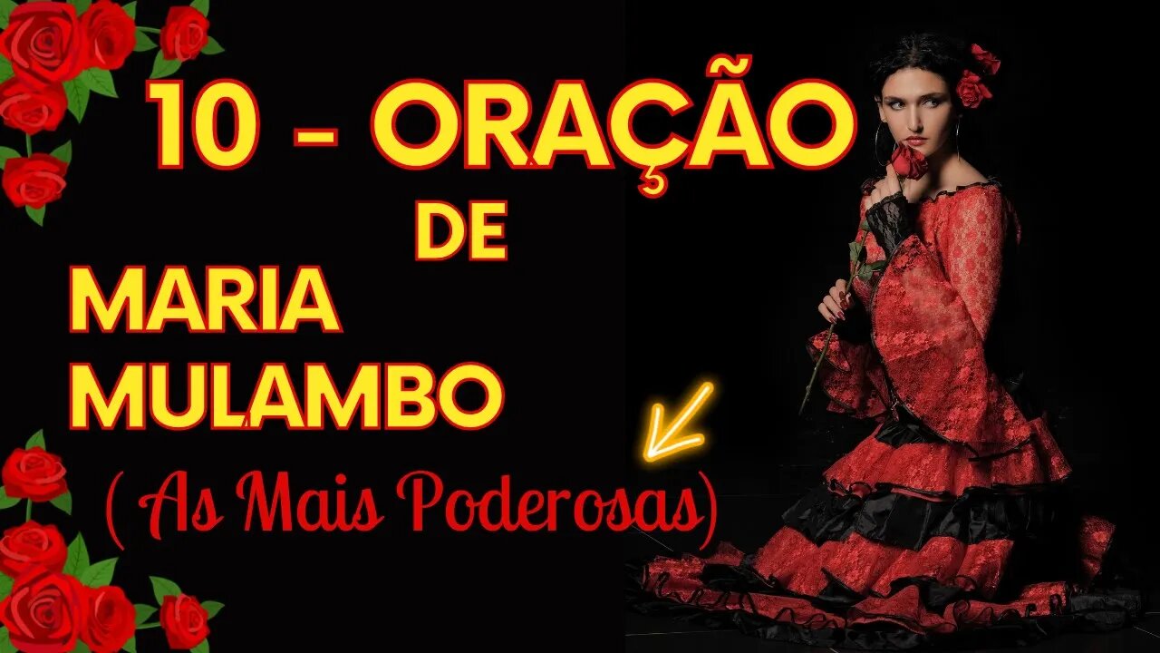 10 Orações de Maria Mulambo (as mais poderosa) 💃💃