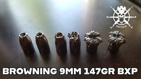 Ballistics Test Browning BXP 9mm 147gr Clear Ballistics