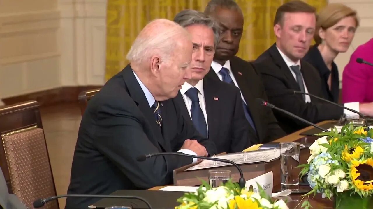 BIDEN: “Together With 29 Other Partners. Partners. Partners, Partners, And Their Partners”