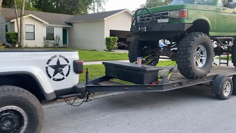 Bronco is done and back on the trailer