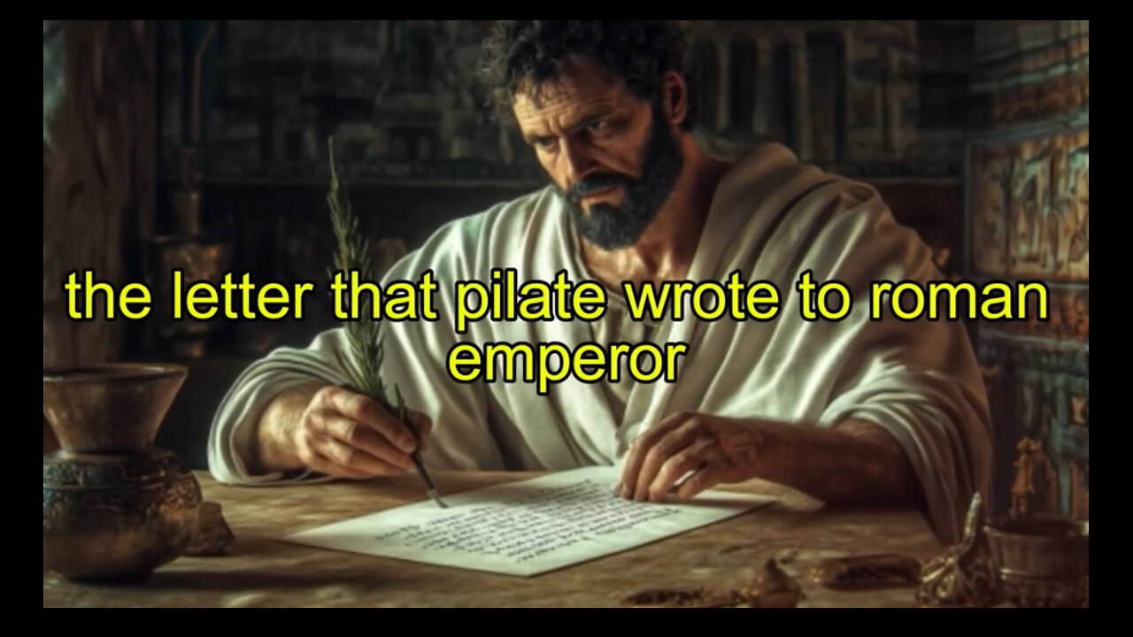 SHOCKING Pilate’s Letter Describes Jesus’ Skin Color and Face in Striking Detail.