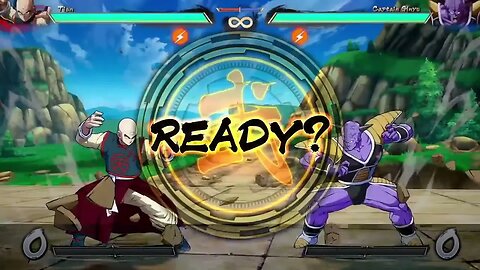 Dragon Ball FighterZ - Tien vs. Captain Ginyu