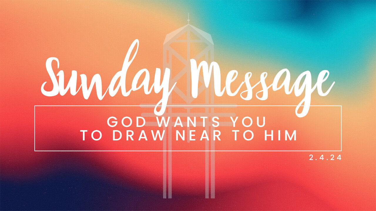 God Wants YOU To Draw Near HIM | Hope Community Church | Pastor Robert Smith