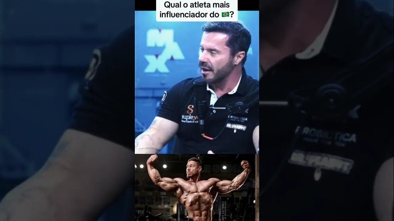 Qual o Atleta mais influenciador do Brasil?