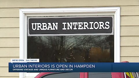 Urban Interiors in Hampden is open for business