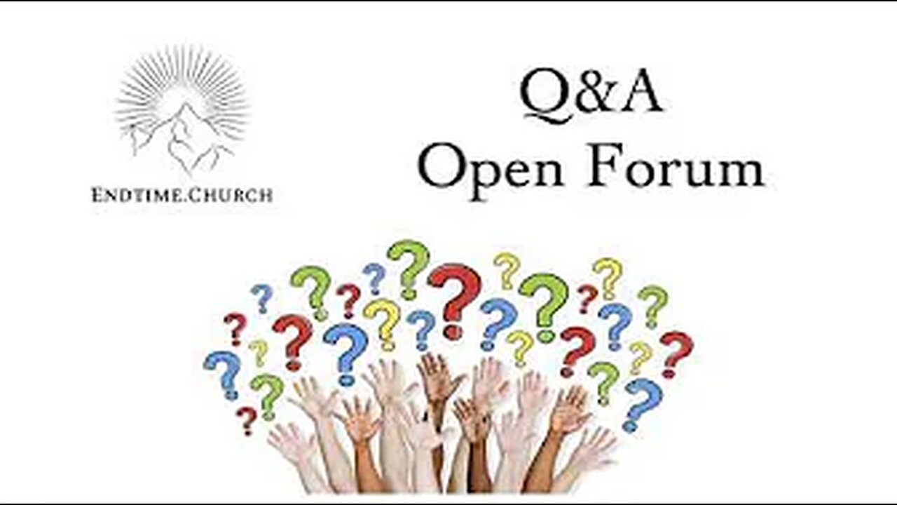 Ask the Pastor Nov 8